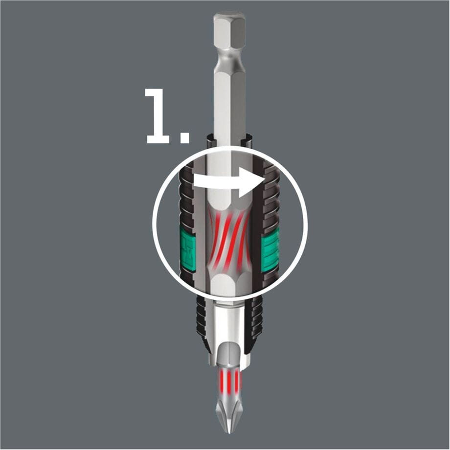 Wera Bitsortiment Bit-Check 10 BiTorsion 1 10tlg. - werkzeug-online24