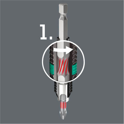 Wera Bitsortiment Bit-Check 10 BiTorsion 1 10tlg. - werkzeug-online24
