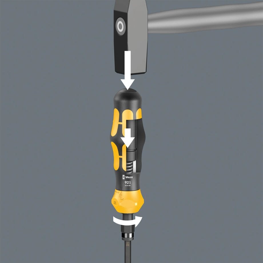 Wera Bit-Schraubendreher 1/4" Kraftform Kompakt 900 Set 1, 19 tlg. - werkzeug-online24
