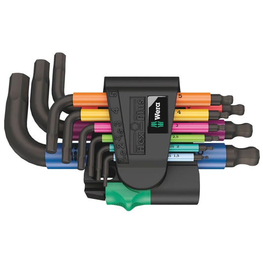 Wera Winkelschraubendrehersatz 950/9 9-teilig Kunststoffhalter - werkzeug-online24