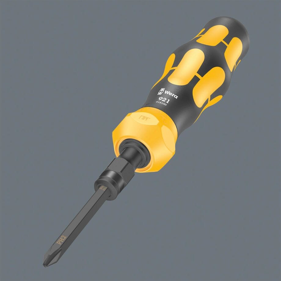 Wera Bit-Schraubendreher 1/4" Kraftform Kompakt 900 Set 1, 19 tlg. - werkzeug-online24