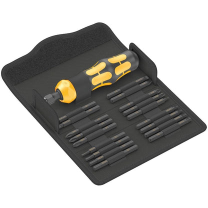 Wera Bit-Schraubendreher 1/4" Kraftform Kompakt 900 Set 1, 19 tlg. - werkzeug-online24