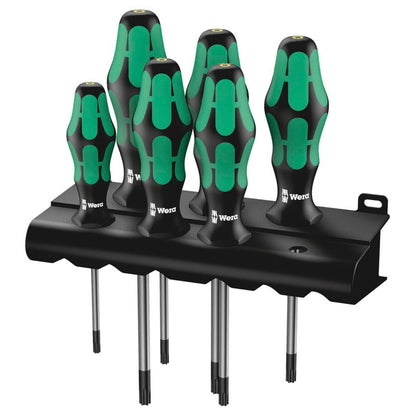 WERA Schraubendrehersatz 367/6 TORX HF 6-teilig TORX - werkzeug-online24