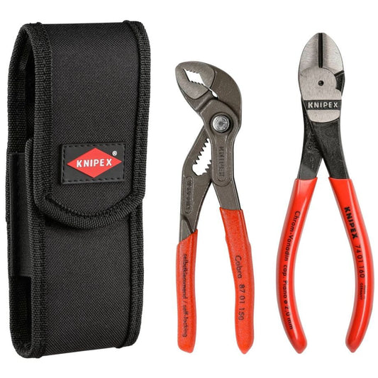 KNIPEX Zangensatz 2-teilig Gürteltasche - 00 20 72 V02