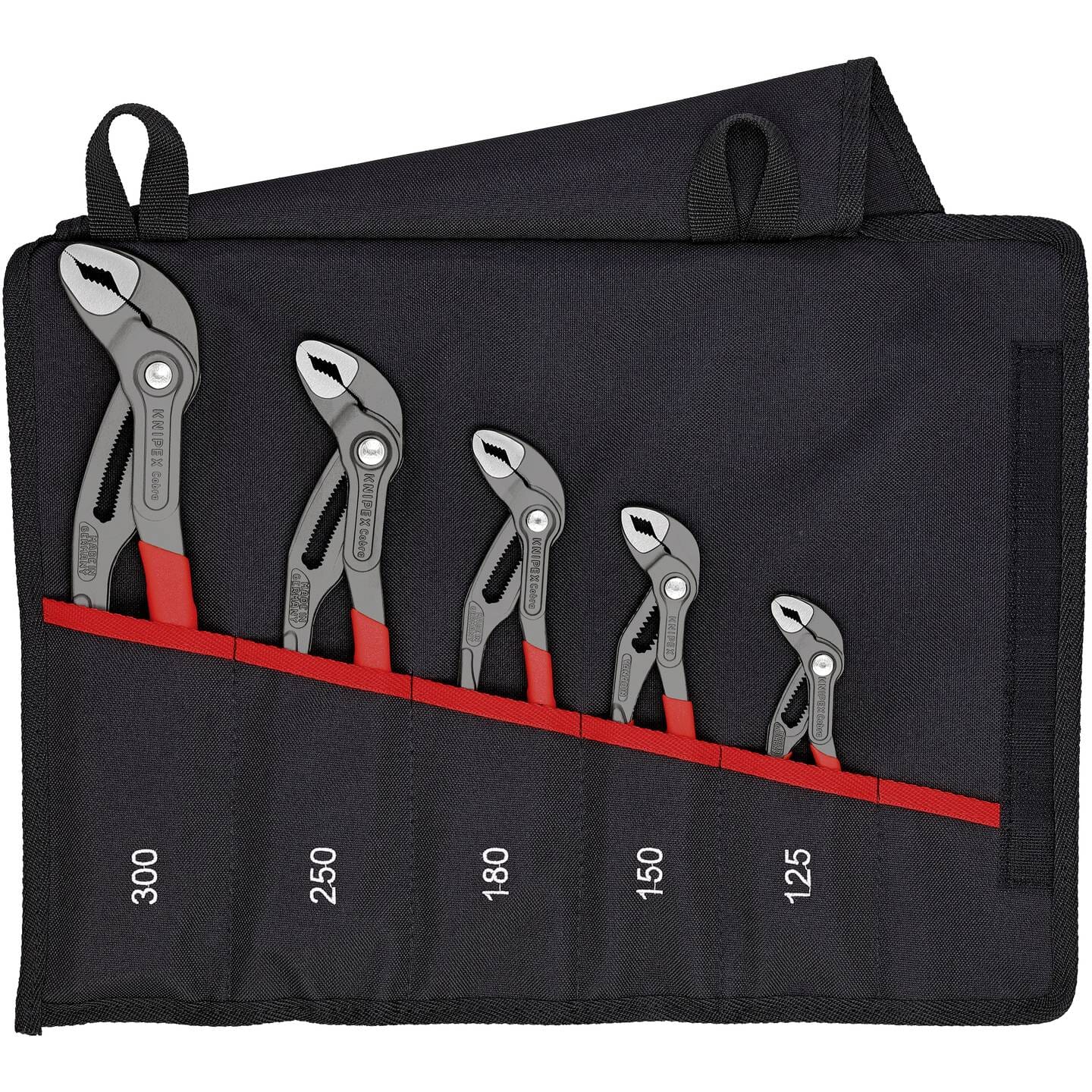 KNIPEX Zangensatz Rolltasche - 00 19 55 S5 - werkzeug-online24