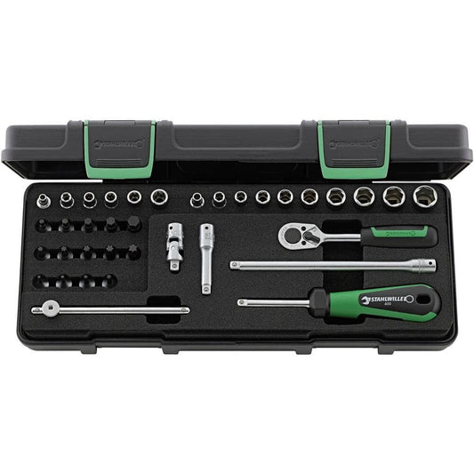 STAHLWILLE Steckschlüsselsatz 88TX 36-teilig 1/4 ″ Schlüsselweiten 5-13 mm - werkzeug-online24