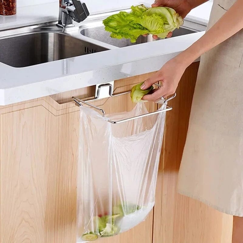 Müllbeutelhalter, Müllsack Halter Edelstahl - werkzeug-online24