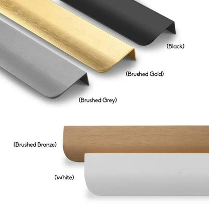 Schrankgriffe Schwarz, Gold, Weiß, Bronze – Möbelgriffe bis 1200 mm - werkzeug-online24