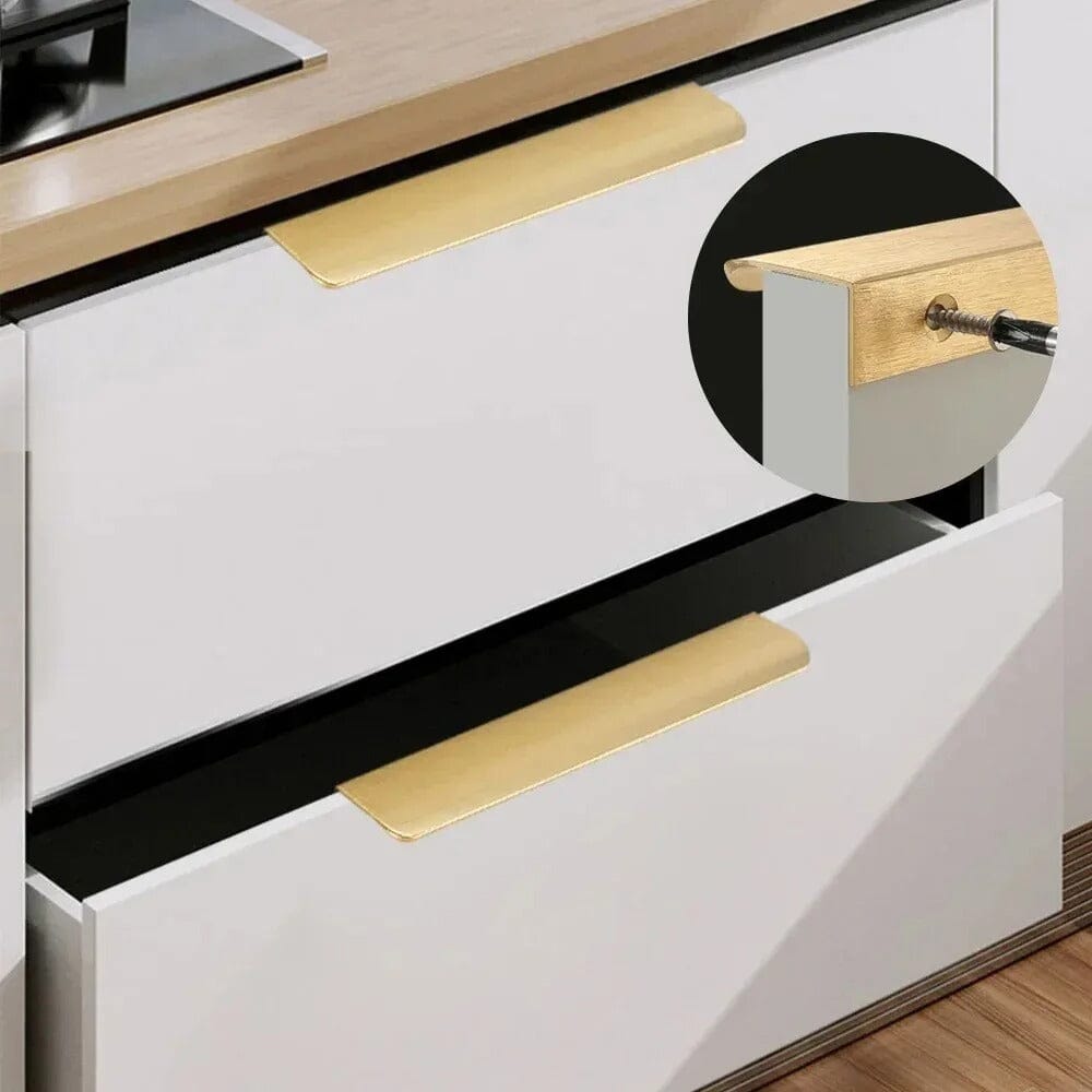 Schrankgriffe Schwarz, Gold, Weiß, Bronze – Möbelgriffe bis 1200 mm - werkzeug-online24