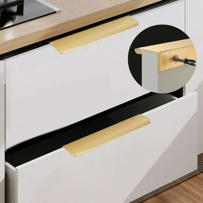 Schrankgriffe Schwarz, Gold, Weiß, Bronze – Möbelgriffe bis 1200 mm - werkzeug-online24