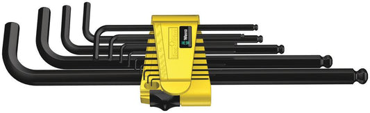 Wera 950/13 Hex-Plus Imperial 1 Winkelschlüsselsatz, zöllig, BlackLaser - werkzeug-online24