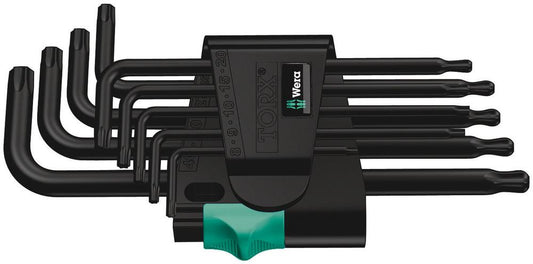Wera 967/9 TX 1 Winkelschlüsselsatz, BlackLaser - werkzeug-online24