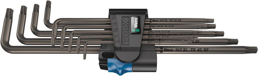 Wera 967/9 TX XL HF 1 Winkelschlüsselsatz mit Haltefunktion, lang - werkzeug-online24