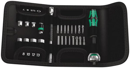 Wera Kraftform Kompakt Zyklop Speed Knarrenschraubendreher mit Bit-Satz - 26 Stück - werkzeug-online24