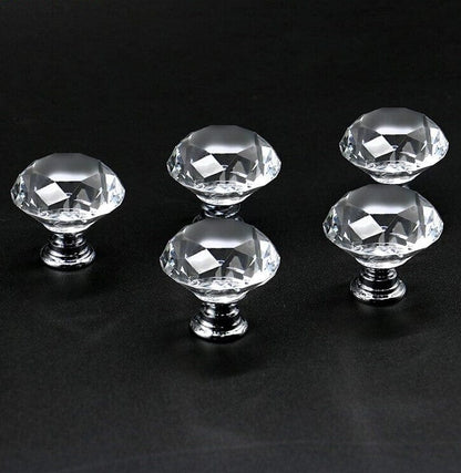 Möbelknöpfe, Schrankknöpfe Glas 20-40mm - werkzeug-online24