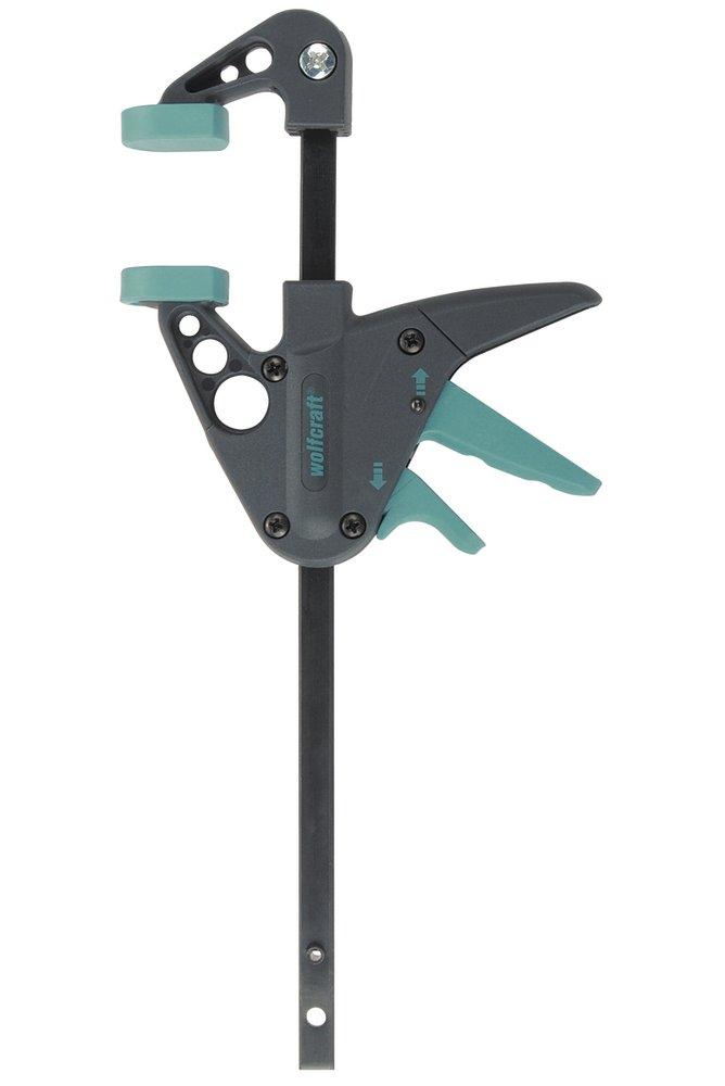 Wolfcraft 2 EHZ 40-110 - Mini-Einhandzwingen 2 Stück - werkzeug-online24