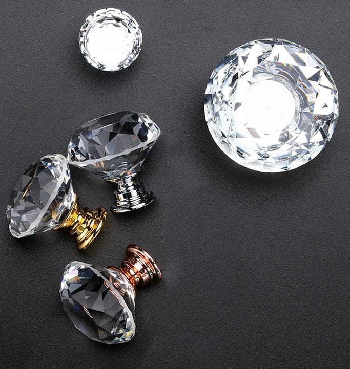 Möbelknöpfe, Schrankknöpfe Glas 20-40mm - werkzeug-online24
