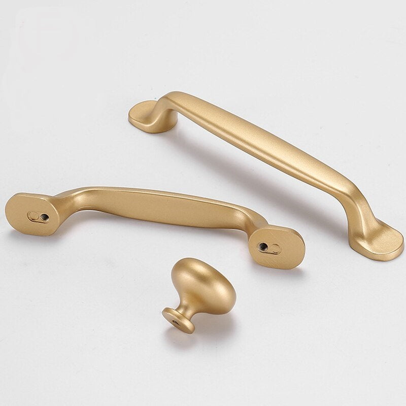 Schrankgriffe, Kommodengriffe Design Gold - werkzeug-online24