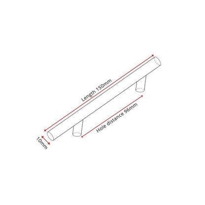 Schrankgriffe, Möbelgriffe Edelstahl 50mm-600mm - werkzeug-online24