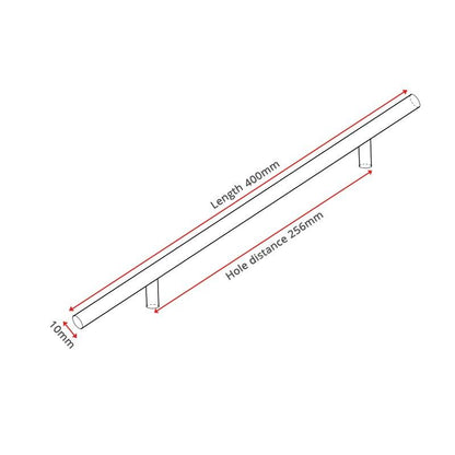 Schrankgriffe, Möbelgriffe Edelstahl 50mm-600mm - werkzeug-online24