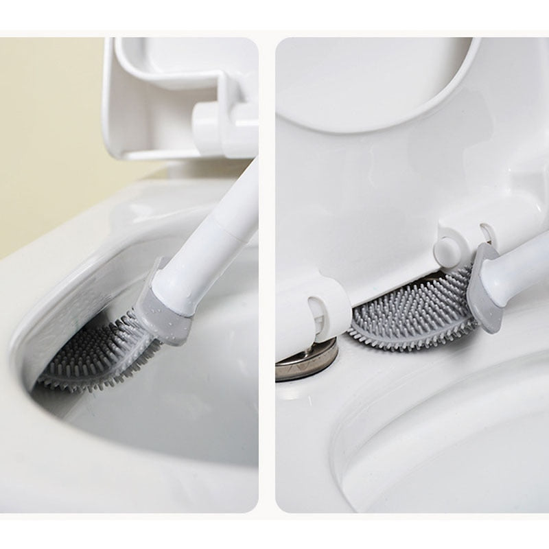Flexible Silikon Toilettenbürste in verschiedenen Farben - werkzeug-online24