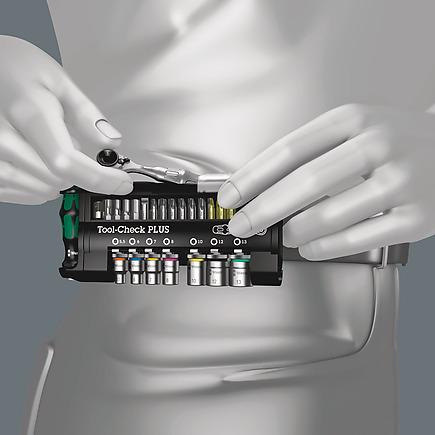 Wera Tool-Check PLUS Ratsche, Bit, Nüsse 39tlg. - werkzeug-online24