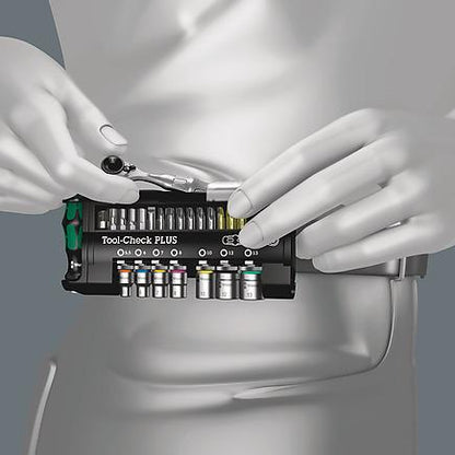 Wera Tool-Check PLUS Ratsche, Bit, Nüsse 39tlg. - werkzeug-online24