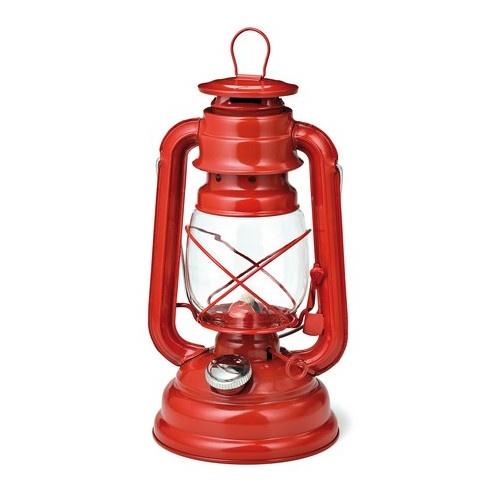 Petroleumlampe, Sturmlampe Boomex 24,5 cm rot - werkzeug-online24