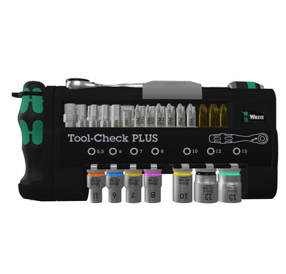 Wera Tool-Check PLUS Ratsche, Bit, Nüsse 39tlg. - werkzeug-online24