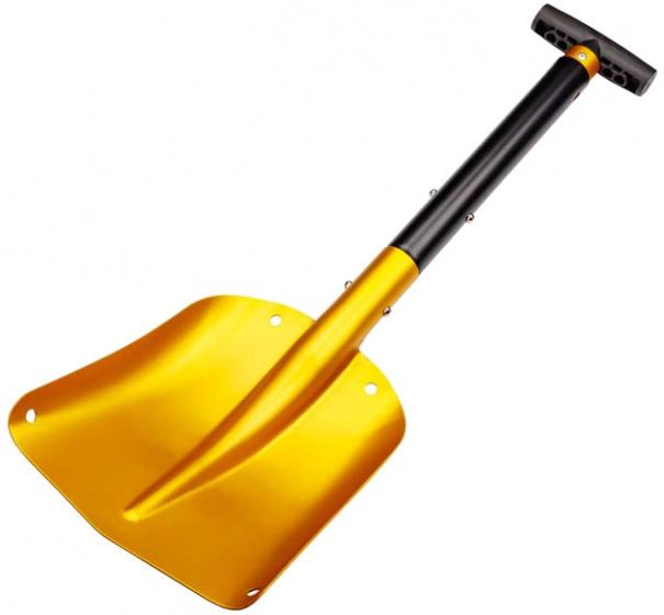 Herbertz teleskopschaufel 65-83 cm Aluminium gold/schwarz - werkzeug-online24