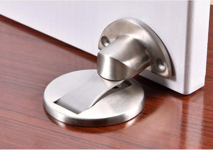 Magnetischer Türstopper selbstklebend oder Bohren Edelstahl - werkzeug-online24