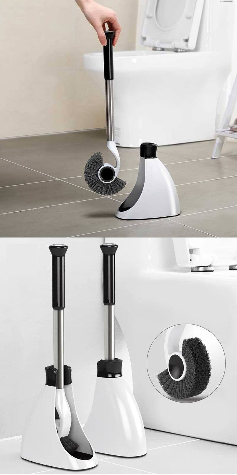 Untior Edelstahl Toilettenbürste mit Magnet - werkzeug-online24