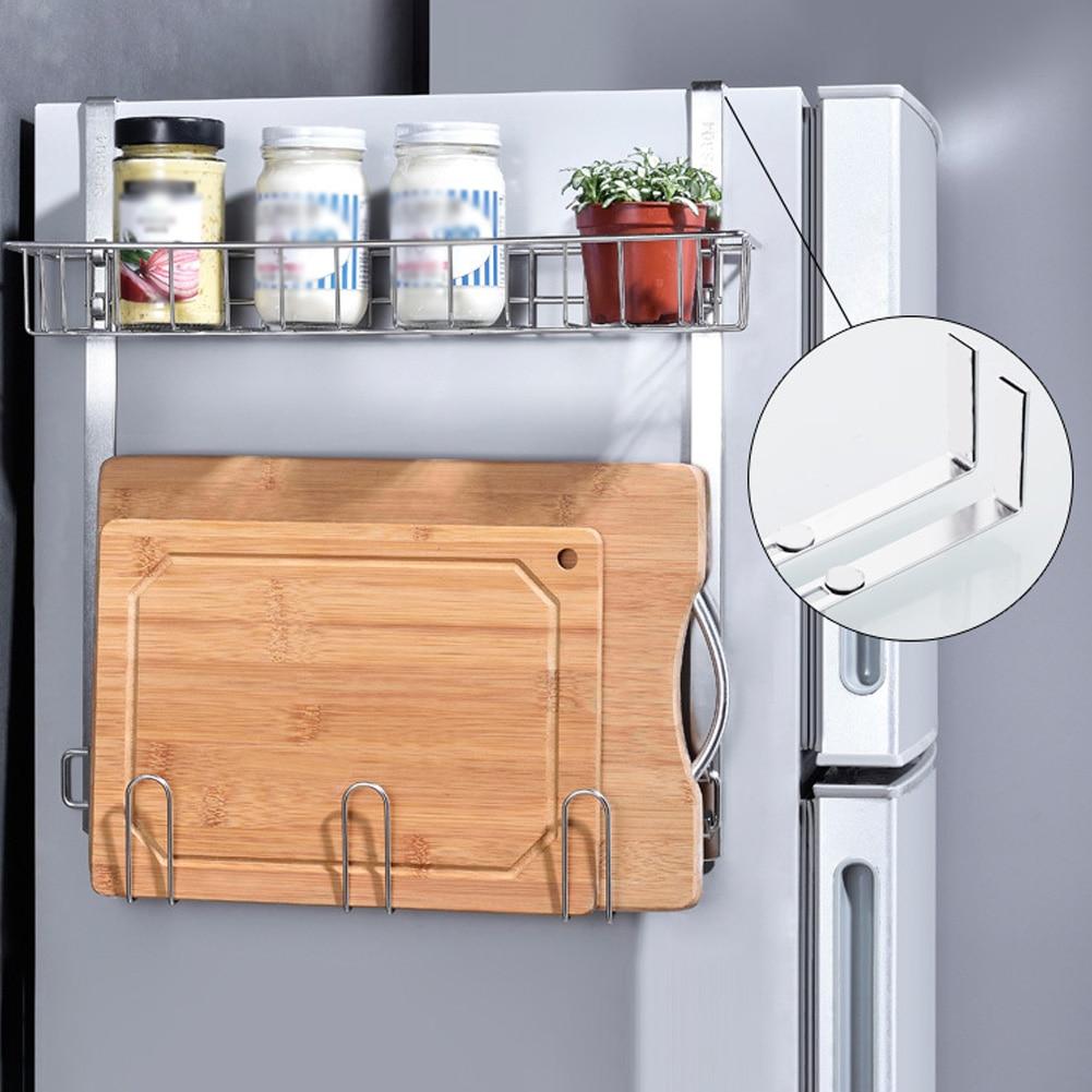 Hängeregal für Kühlschrank, Gerätehalter, Edelstahl - werkzeug-online24