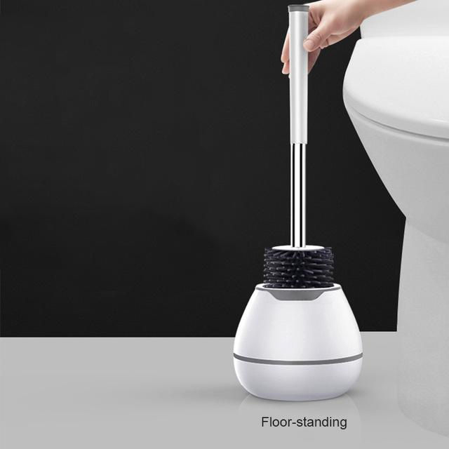 Toilettenbürste TPR Soft, Wandhalterung oder stehend - werkzeug-online24