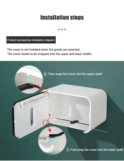 ONEUP Toilettenpapierhalter Box, verschiedene Farben - werkzeug-online24