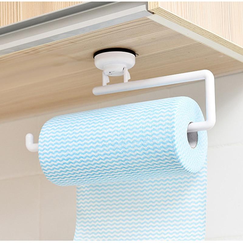 Küchenrollenhalter selbstklebend, mit Saugnapf