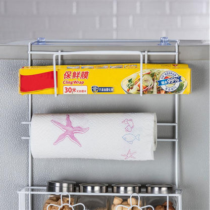 Hängeregal für Kühlschrank, Türregal, Küchenrollenhalter - werkzeug-online24