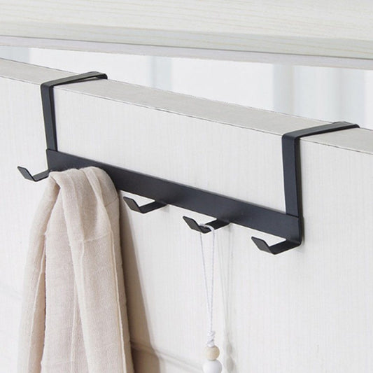 Garderobe Hakenleiste mit 5 Haken, Türhakenleiste - werkzeug-online24