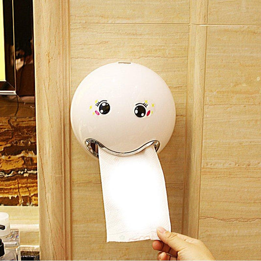 Toilettenpapierhalter Smiley Edition - werkzeug-online24