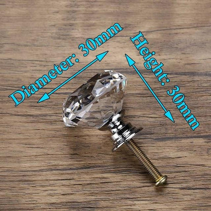 Möbelknöpfe, Schrankknöpfe Glas 20-40mm - werkzeug-online24