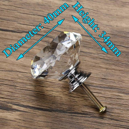 Möbelknöpfe, Schrankknöpfe Glas 20-40mm - werkzeug-online24