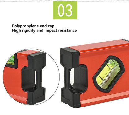 Tragbare Magnetische Wasserwaage aus Aluminium, 10cm oder 20cm Länge - werkzeug-online24
