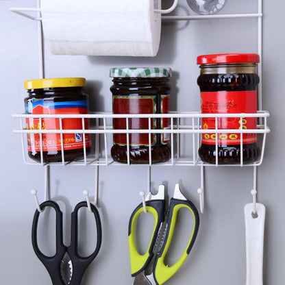 Hängeregal für Kühlschrank, Gerätehalter, Küchenrollenhalter, Haken - werkzeug-online24