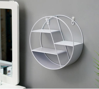 Wandregal Nordic Style Metal Rund - werkzeug-online24