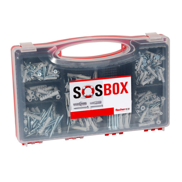 Fischer SOS-Box Dübel S/FU + Schrauben - werkzeug-online24