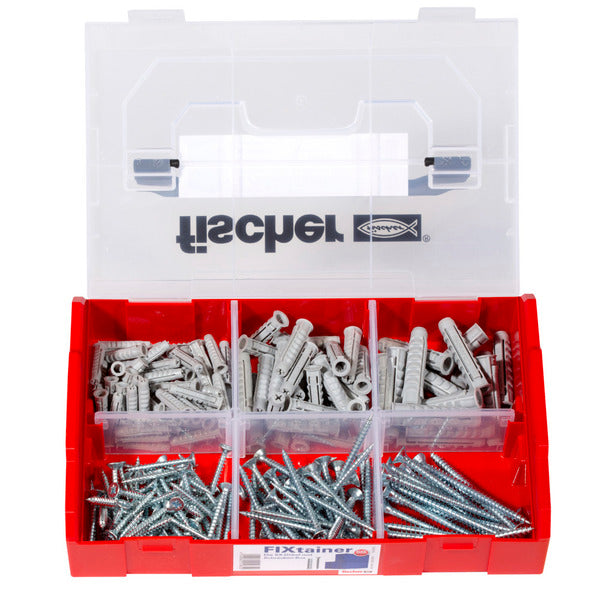 Fischer FIXtainer - SX-Dübel u Schr.-Box (210) - werkzeug-online24