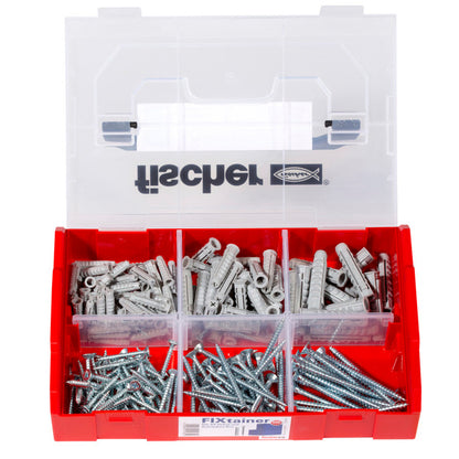 Fischer FIXtainer - SX-Dübel u Schr.-Box (210) - werkzeug-online24