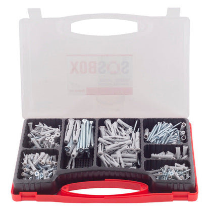 Fischer SOS-Box Dübel S/FU + Schrauben - werkzeug-online24